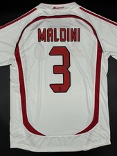 Paolo Maldini Signed Ac Milan 2006 Away Shirt 