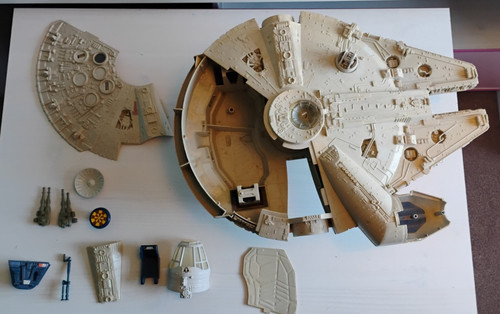 Vintage star wars millennium - star,