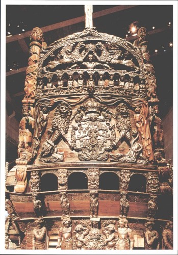 Vasa warship stern - warship,