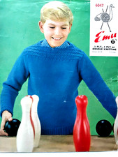 Emu Vintage Knitting Pattern