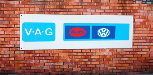 Vag audi banner garage - vag,