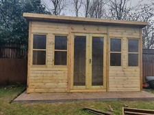 Shed summerhouse pent summer - pent,