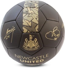 Newcastle United FC Football Signature Phantom Size 5 Gift Official Licensed