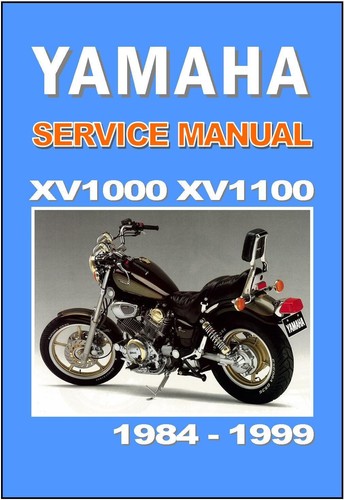 Yamaha workshop manual xv1000 - yamaha,