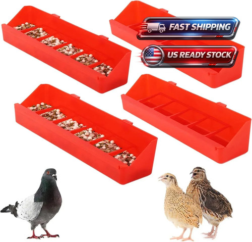 Pack large pigeon feeder - 4,