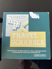 Travel Scrabble Vintage