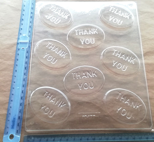 Thank you oval - , favours
