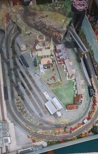 oo gauge model railway layout