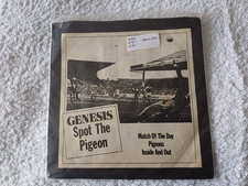 plays vg+/vg+/vg+ GENESIS Spot The Pigeon 1977 UK 7" vinyl EP sleeve vg gen001