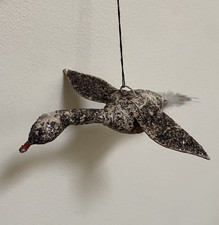 Antique Dresden Swan Bird