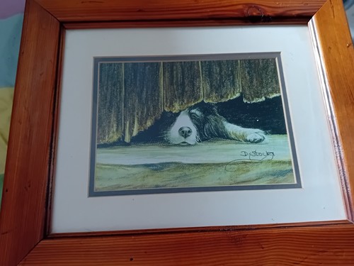 Personal signed print by - signed,