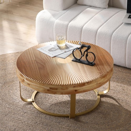 Vinsetto modern round coffee - round,