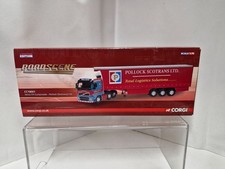 Corgi 1/76 CC18001 Volvo FH Pollock TGX Curtainside Ltd edition Boxed Excellent