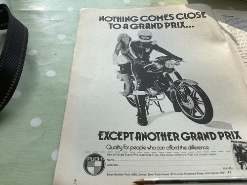 Puch grand prix moped scooter - grand,