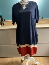 NEXT NAVY BLUE LINEN BLEND