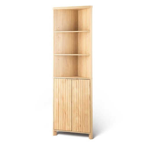 Bonnlo fluted bathroom floor - fluted,