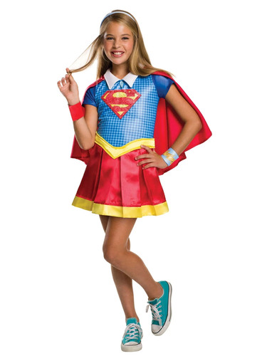 Deluxe supergirl costume - deluxe,
