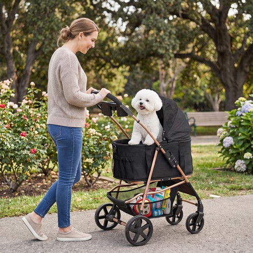 Dog stroller for small - dog,