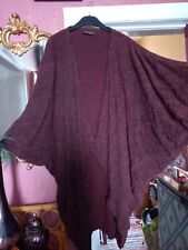 VINTAGE HAMPSTEAD BAZAAR  Oversized palms Coat ,quirky,arty,boho,deco,reversible