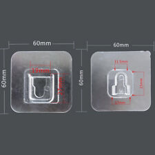 Floating Clear Glass Shelf Shelves Display For Home Bathroom Kitchen Office UK