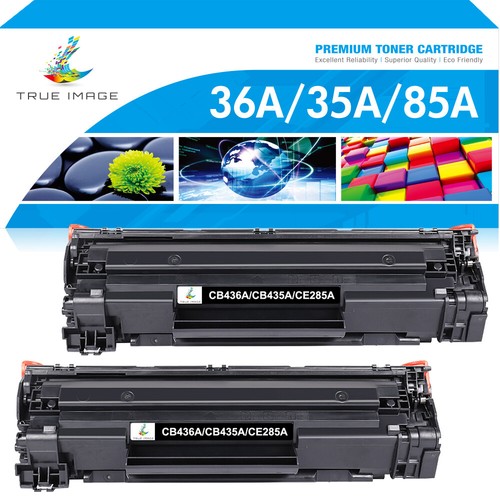 Black toner cb435a fits - black,