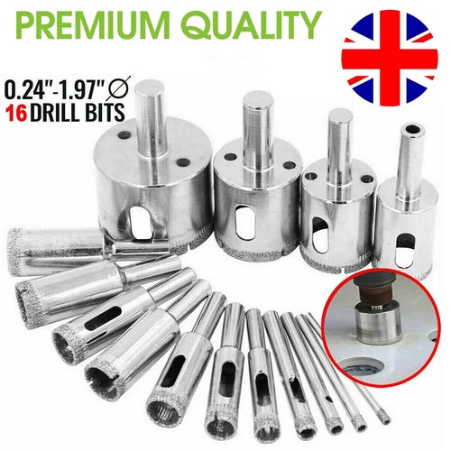 16pcs diamond holesaw set - 16pcs,