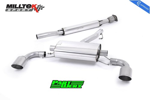 Milltek sport cat back exhaust - milltek,