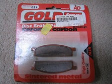 Gold Fren Disk Pads Front Type 034  Yamaha YZ 80, 85, DT50LC, TTR125   