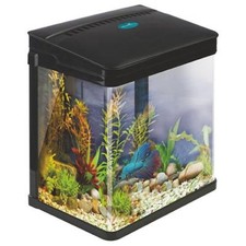 Small Starter Aquarium Fish Tank Coldwater Tropical LED Lighting 7 / 14 / 29 L