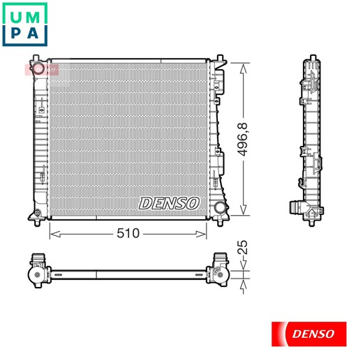 Radiator engine cooling - radiator,