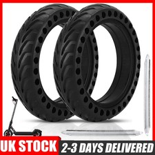 2PCS 8.5" Solid Tire Tyre for Xiaomi M365 Anti-slip Explosion-Proof Wheel Gifts