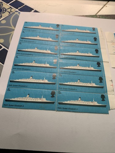 Stamps new concorde and qe2 - stamps,