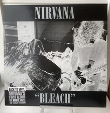 Nirvana Bleach UK White Vinyl