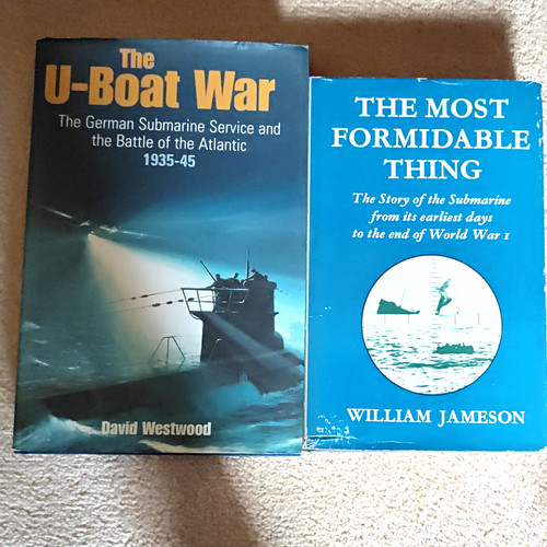 Submarines and boat books - and, u-boat