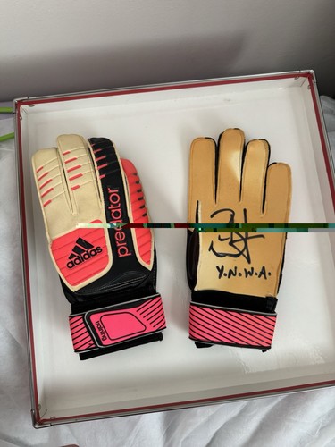 Brad jones signed football - signed,