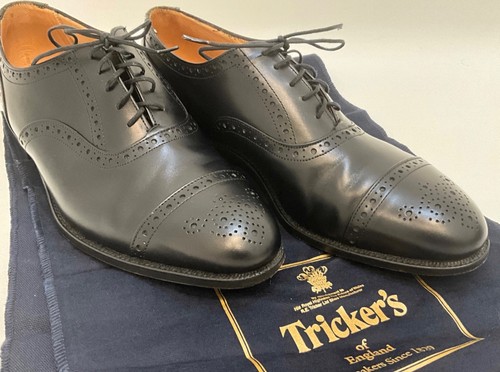 Tricker cambridge black calf - tricker's,