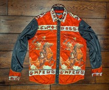 Voyage Passion Men's Cowboy Western Snap Shirt Montana Wyoming Arizona Size XL