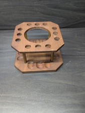 Vintage Wooden Pipe Rack