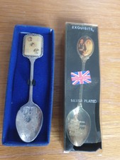 2 X Vintage Tea Spoons Silver