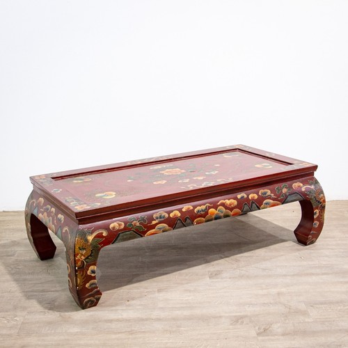 Chinoiserie low painted - low,