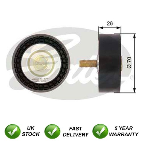Deflection guide pulley - deflection,