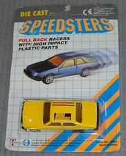 RARE VINTAGE MAJORETTE MINI MOTOR FIAT 131 SEDAN DIECAST PULL BACK TOY CAR