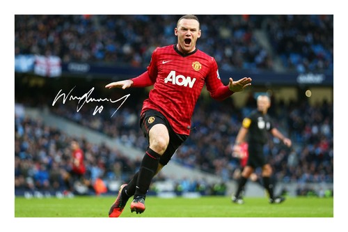 Wayne rooney signed - rooney,