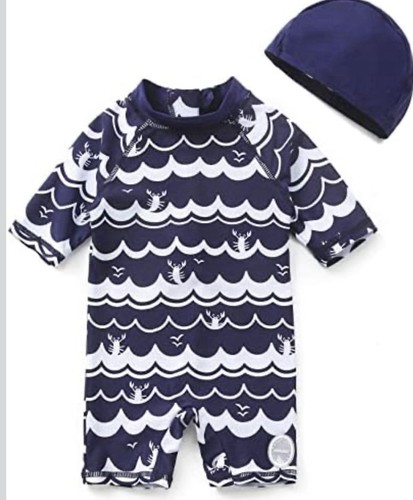 Baby boy upf50 sunsuit one - baby,