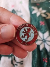 Aston Villa Coffer Pin Badge Vintage Memorabilia Collectable