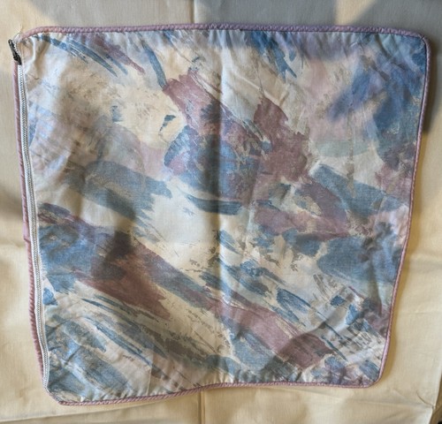 Vintage chinz pipped cushion - pipped,