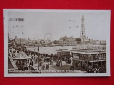 Postcard of Blackpool Tower