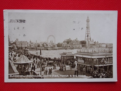 Postcard blackpool tower - postcard,
