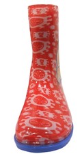 Spider-Man Boys Wellington Boots Red and Blue PVC Wellies Rain Boots