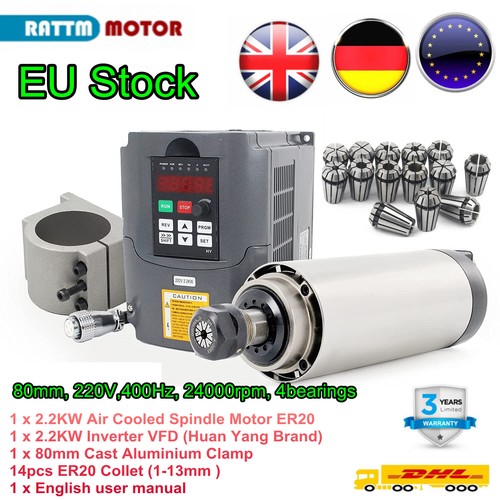 Cnc spindle motor kit 2kw - cnc,